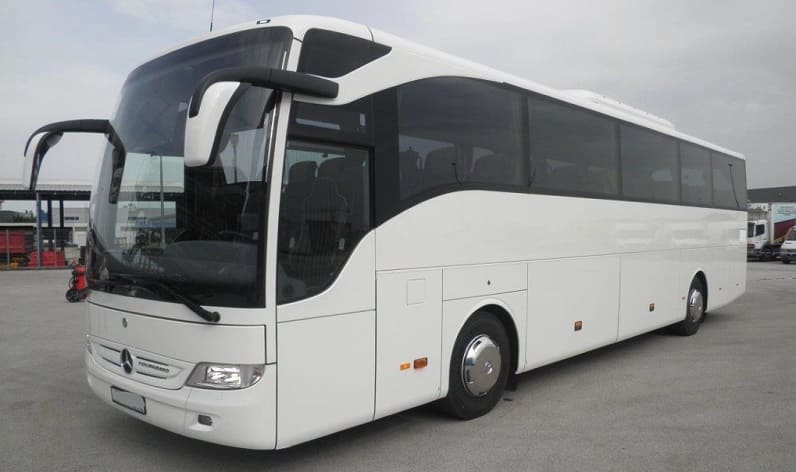 Bus operator in Bijeljina